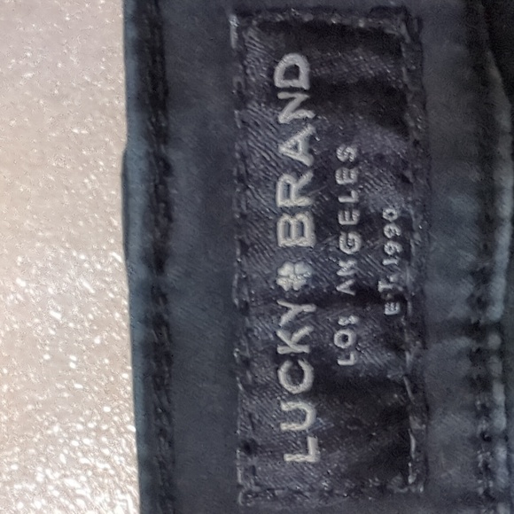 Lucky Brand Mens Black Denim Jeans Size 34/32 - Picture 10 of 14